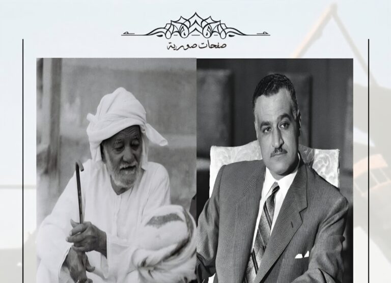 ولد وزير يمتدح عبدالناصر سنة ١٩٦٤ م