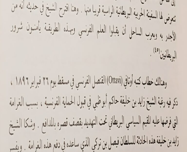 شيوخ ابوظبي و دبي و الأعلام الفرنسية