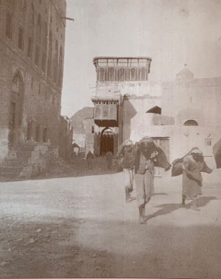 جانب من مسقط بداية القرن العشرين